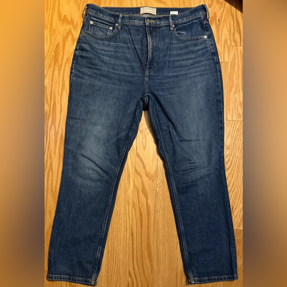 Everlane Women’s The Original Cheeky® Jean (28.5" Inseam) - Vintage Dark 33